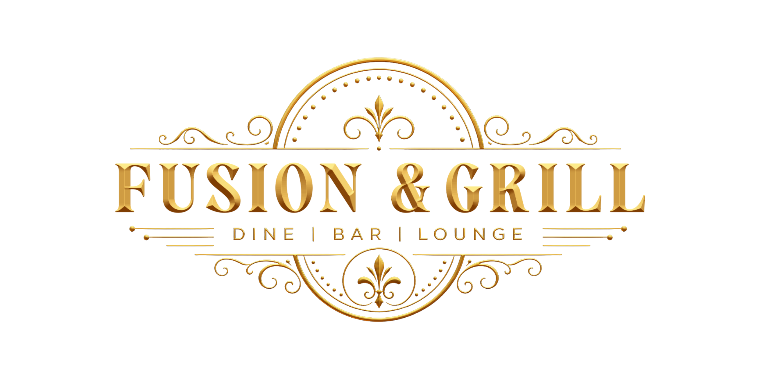fusion and grill logo